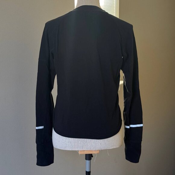 H&M Running Long Sleeve High-Low Top in Black – Size S - Picture 7 of 7